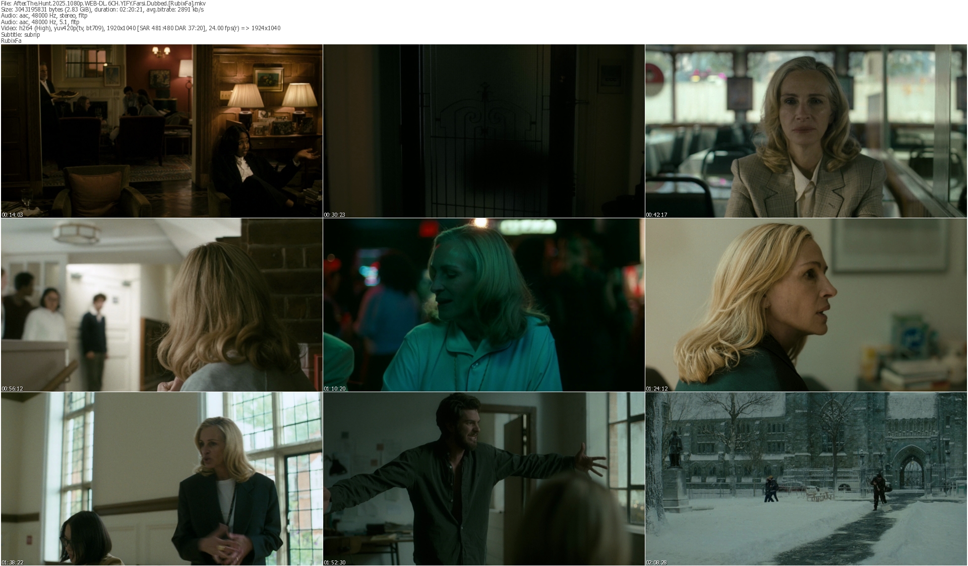 دانلود فیلم After the Hunt 2025 دوبله فارسی